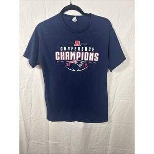 New England Patriots‎ 2018 Conference Champions T-Shirt 2018 Blue Size M NFL